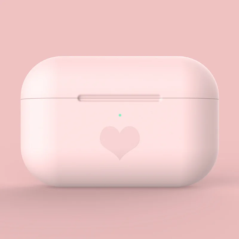 3D чехол Love для Airpods Pro Чехол жидкий силиконовый беспроводной Bluetooth airpod 3 Air Pods Fundas Capa