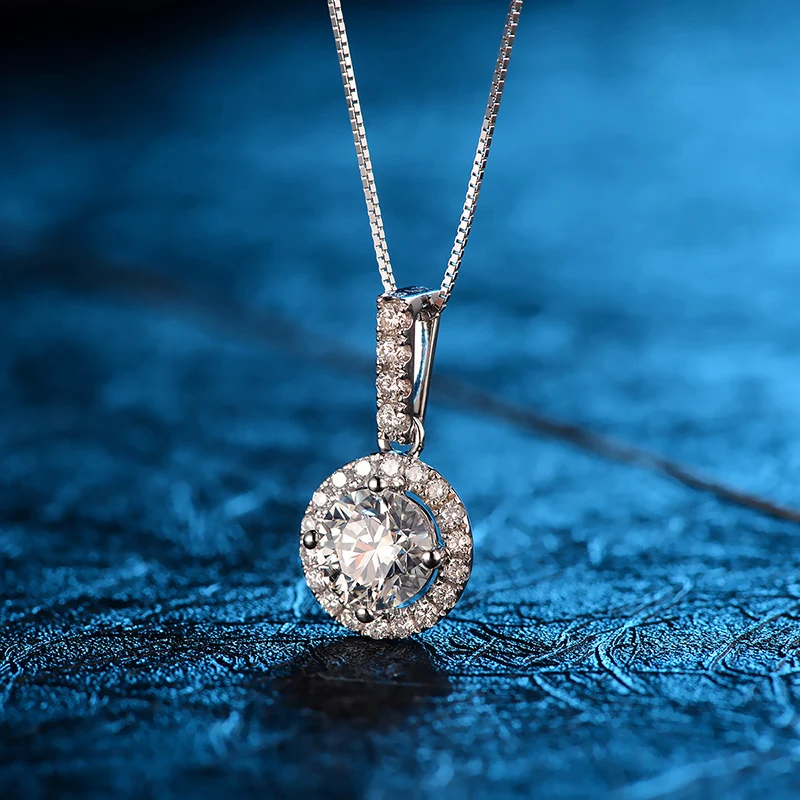 Любовь 18K золотой бриллиантовый кулон для женщин Мода и ювелирные украшения для свадьбы и помолвка