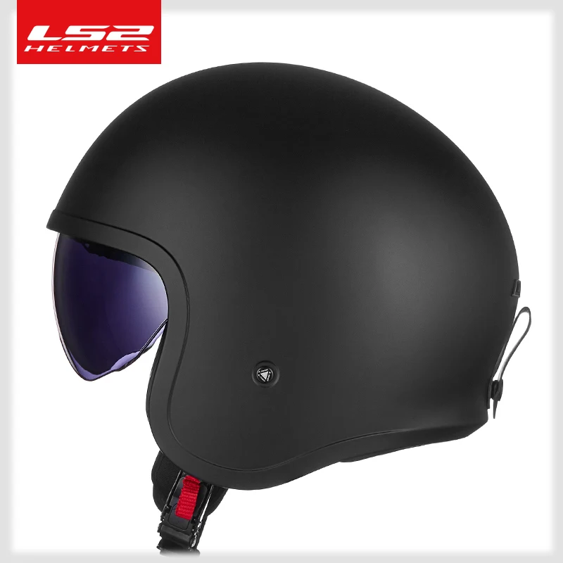 LS2 OF599 винтажный мотоциклетный шлем для женщин и мужчин с открытым лицом Ретро