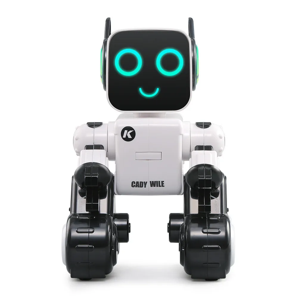 JJRC R4 RC робот CADY WILE Звуковое управление Робот Игрушки для детей интеллектуальное Программирование Playmate пение и танцы развивающие игрушки