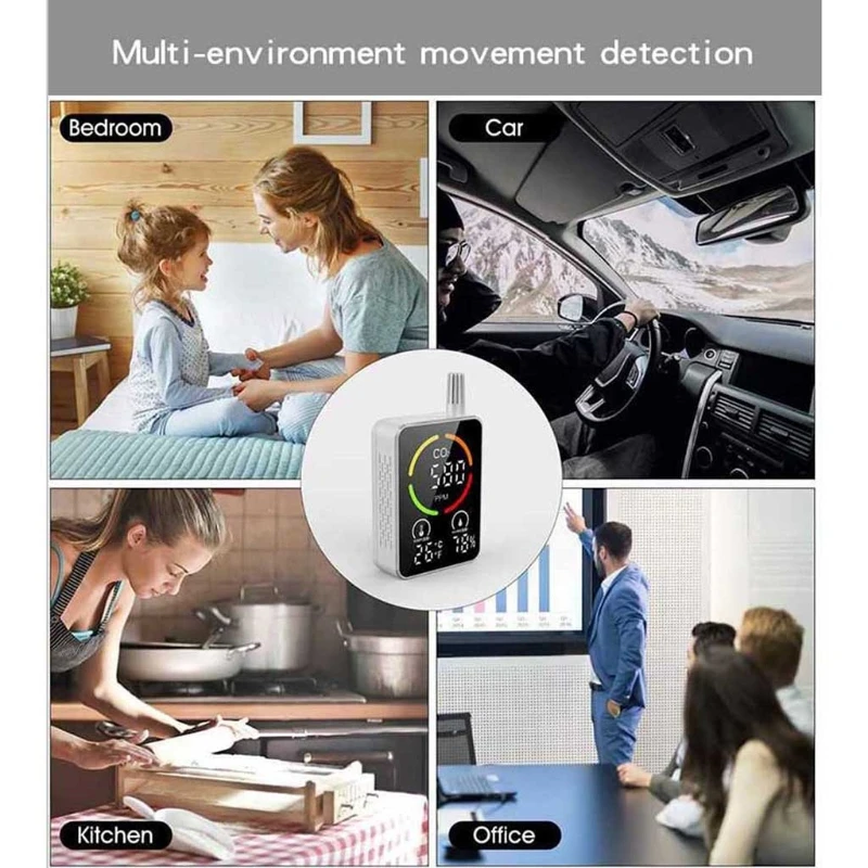 Инфракрасный тестер воздуха на 50 фунтов с интеллектуальным монитором качества