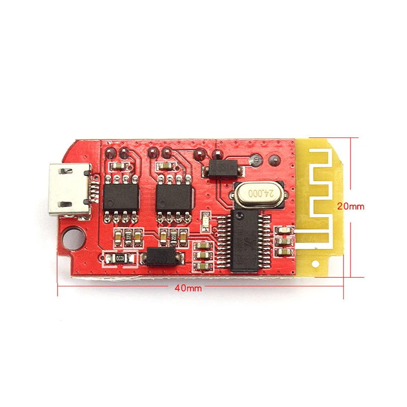 Цифровой усилитель звука Bluetooth плата Icro 4 2 стерео приемник модуль 5 Вт + с зарядным