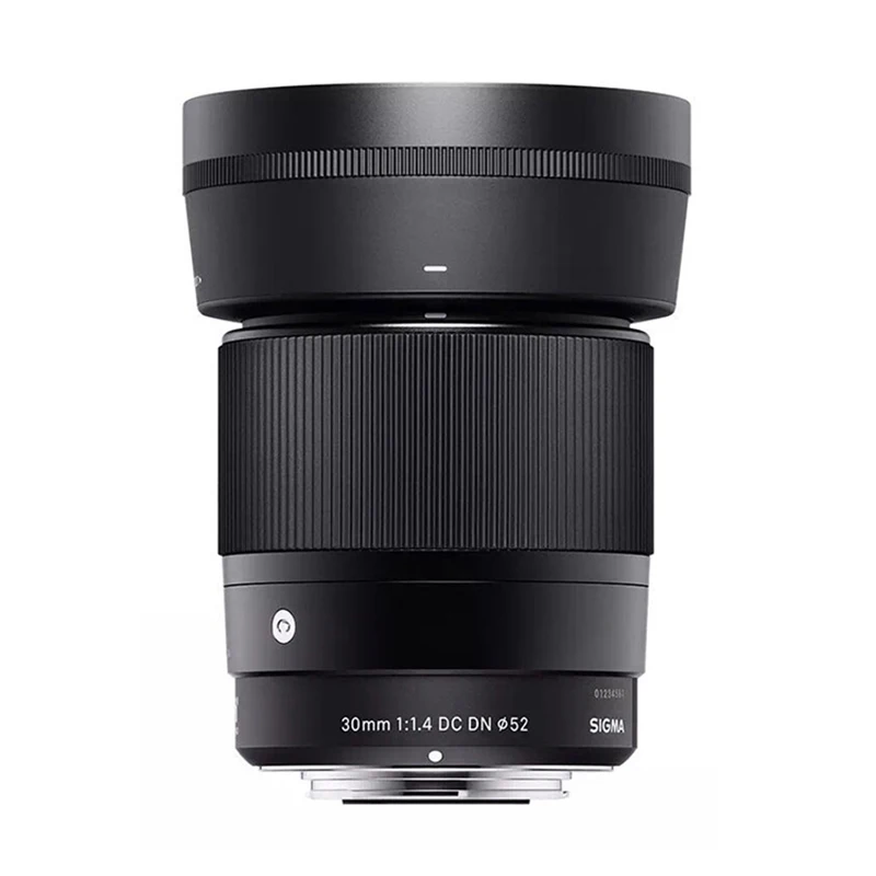 

USED SIGMA 30mm F1.4 DC DN For Canon EF-M mount SLR digital camera lens Includes UV lens and lens cap