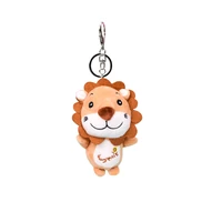 10pcslot plush keychain sweet stylish creative creative sun lion exquisite soothing couple pendant