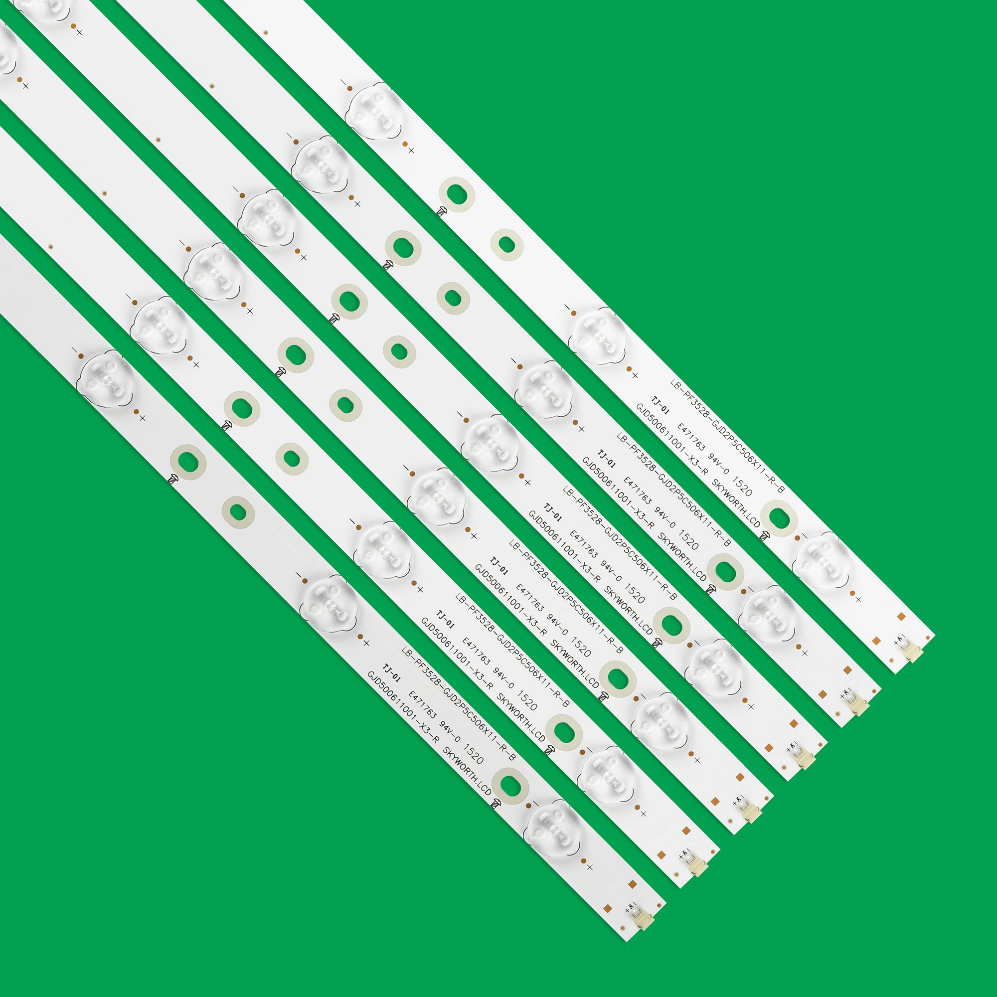 led backlight for aoc 50 tv le50d666080 tpt500j1 le8 v5 yx 50018014 500tt26 v4 500tt25 v5 50pfl6340t3 50pfh5300 ld50p03q free global shipping