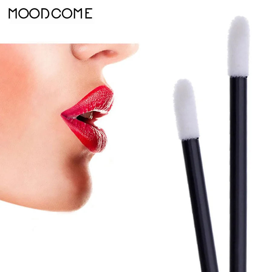 Одноразовые профессионалы Косметика Губная помада кисть для губ 50 шт хлопок