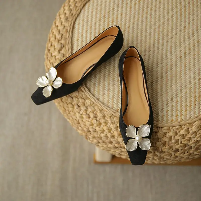 

ALLBITEFO flower design natural genuine leather high heels fashion club party wedding shoes high heel shoes women heels shoes