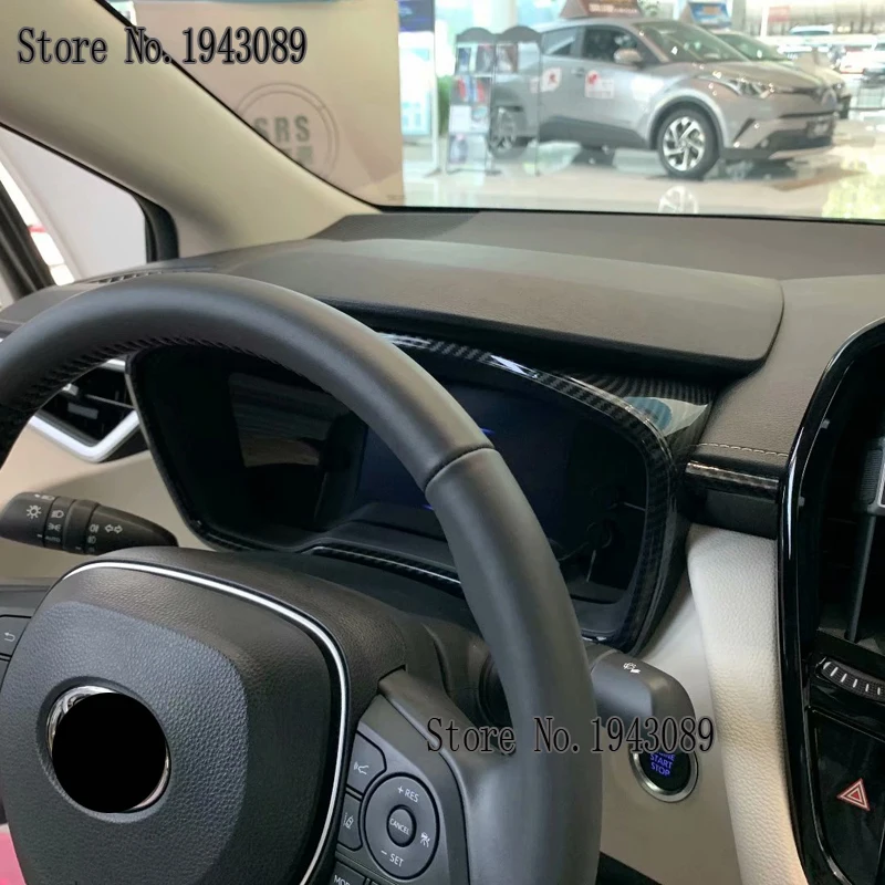 Автомобильный Стайлинг для Toyota Corolla E210 12th Gen 2019 2020 ABS карбоновое волокно стиль