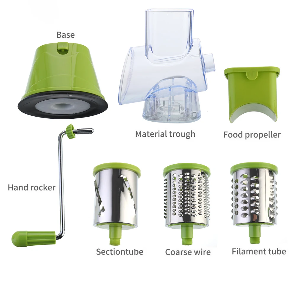 Ручной овощерезка роллер для картофеля лезвие из нержавеющей стали кухонный