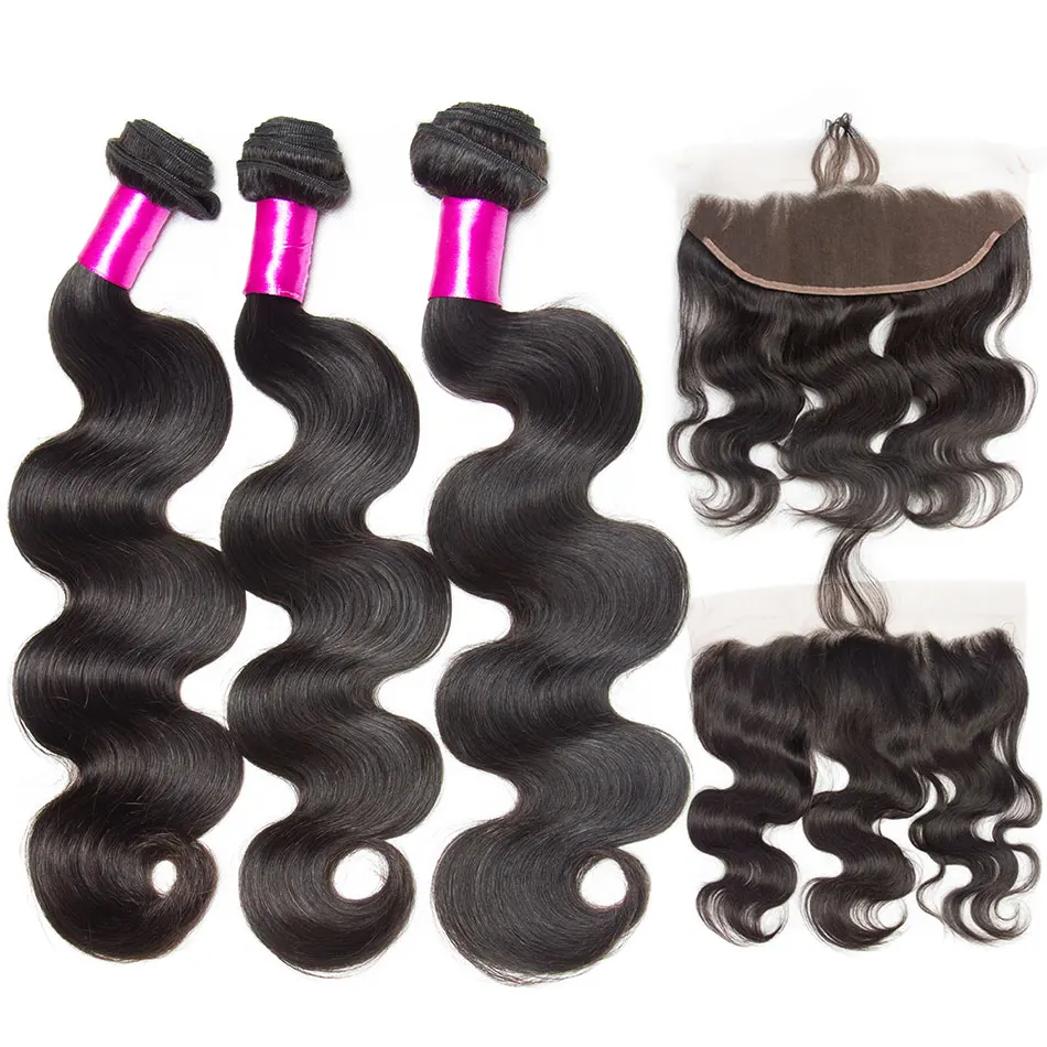 Alibele волнистый пучок для тела s с фронтальным предварительно сорванным кружевом