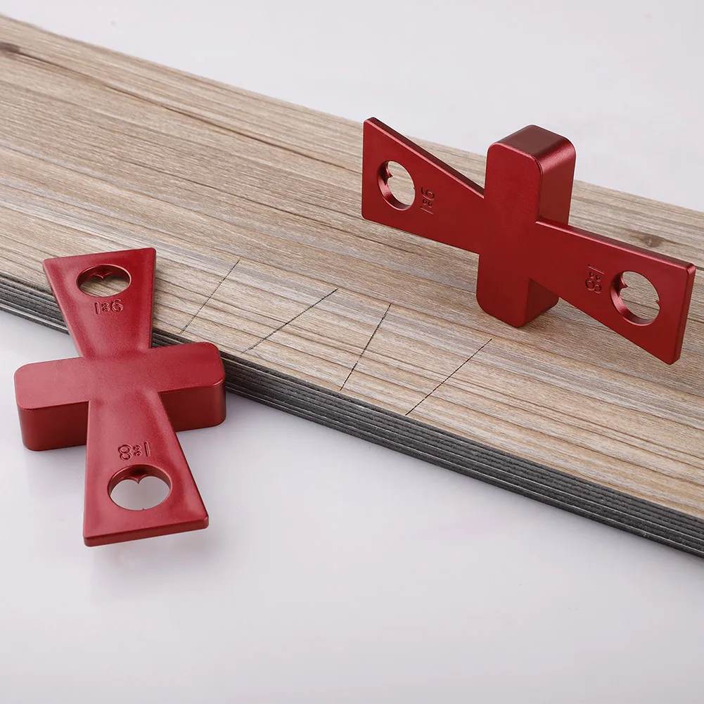 2Pcs DIY Ruler Dovetail Marker Scribe Line Planner for Woodworking Carpenter Templates Drawing Tool Gauges Measuring Tools | Инструменты