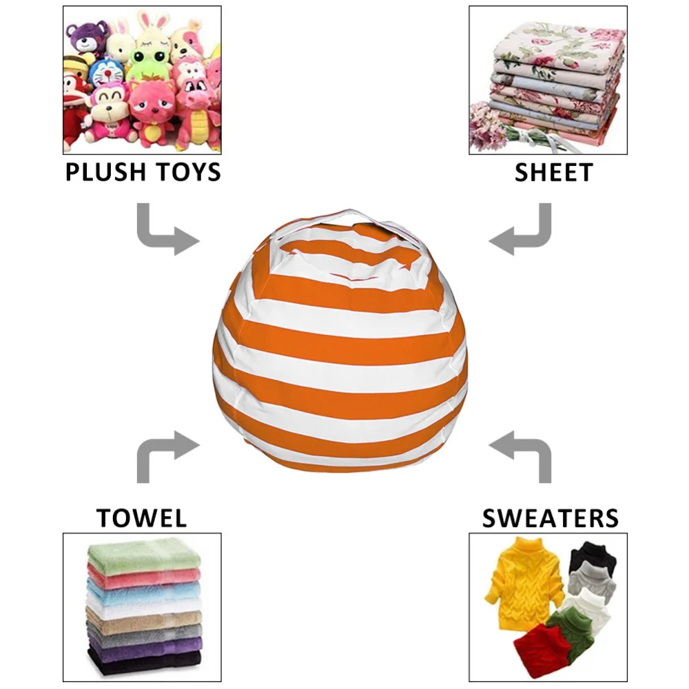 Сумка для хранения игрушек Детская большая плюшевая сумка креативная детская