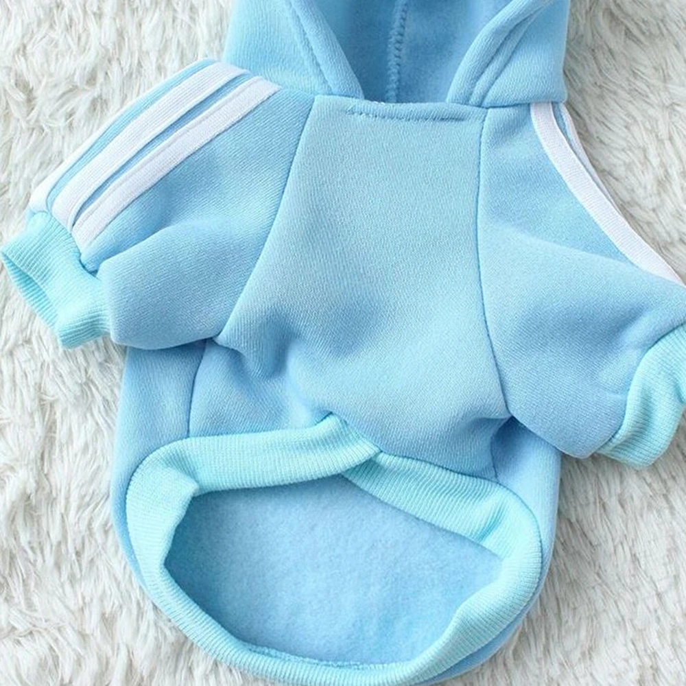 Осенняя и летняя толстовка с капюшоном одежда для щенков котят пальто