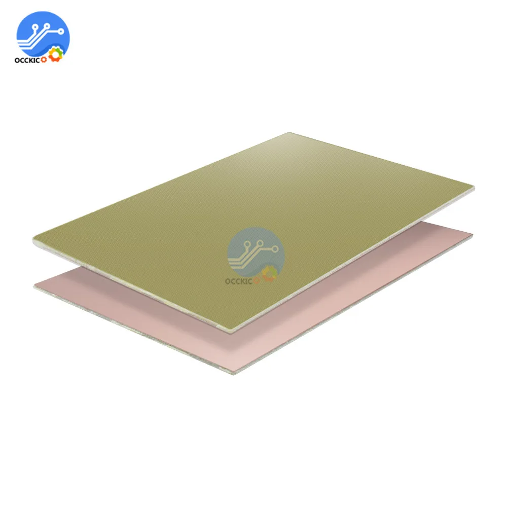 Односторонняя медная плакированная пластина FR4 PCB 10x15 см 10*15 набор для