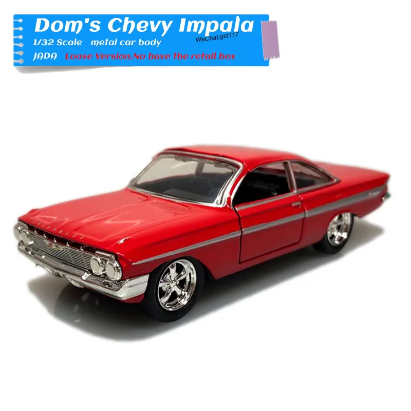 10 шт./лот оптовая продажа JADA масштаб 1/32 CHEVY IMPALA NISSAN SKYLINE MAZDA TOYOTA Литые металлические