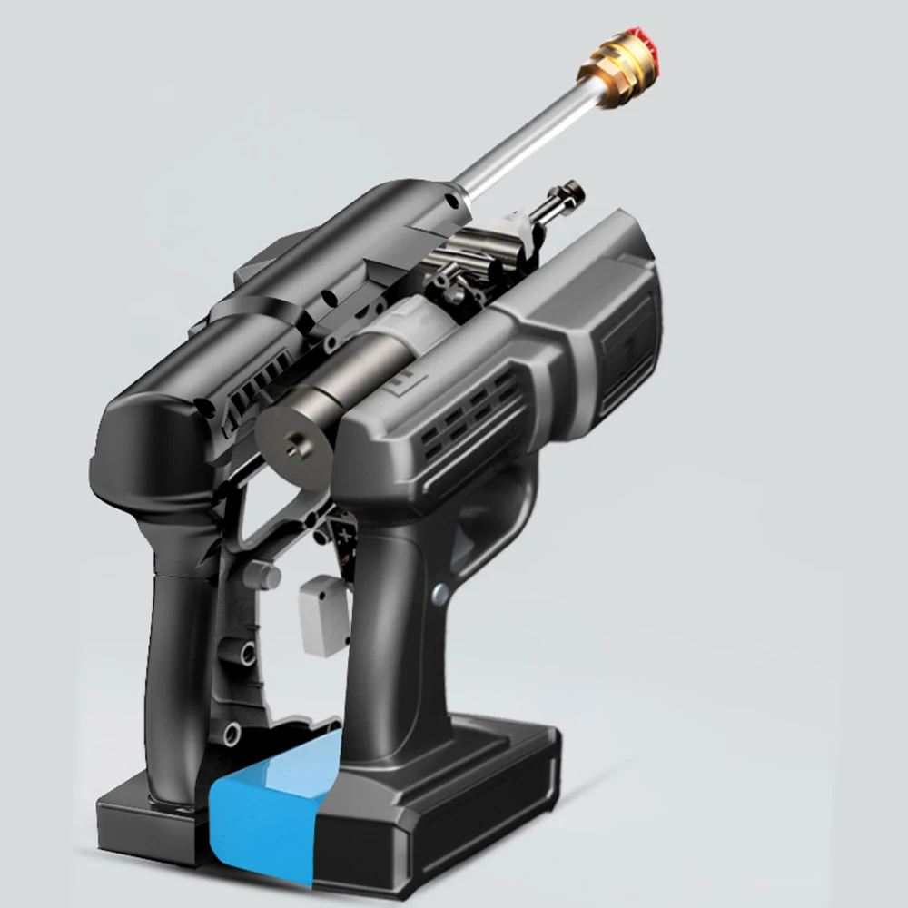 

156W Wired/Wireless High Pressure Car Washer Gun 12V Handheld Auto Spray Powerful Car Washer Wash Machine Garden Water Jet