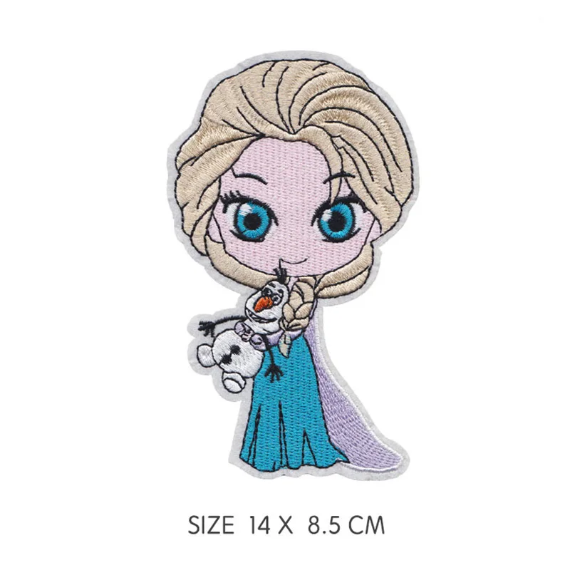 Экшн-фигурка Disney Холодное сердце Эльза симпатичная принцесса Mulan Belle патч с