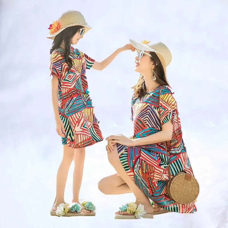 Платье в богемном стиле для маленьких девочек и мальчиков женские футболки