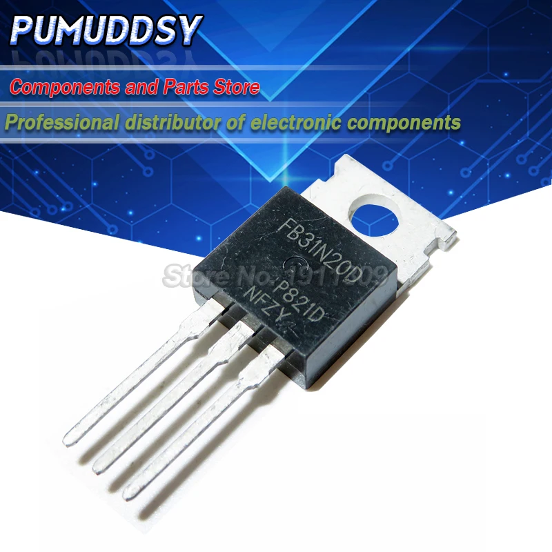 10 шт. IRFB31N20DPBF IRFB31N20D FB31N20D MOSFET N CH 200V 31A TO 220 IC|Интегральные схемы| |