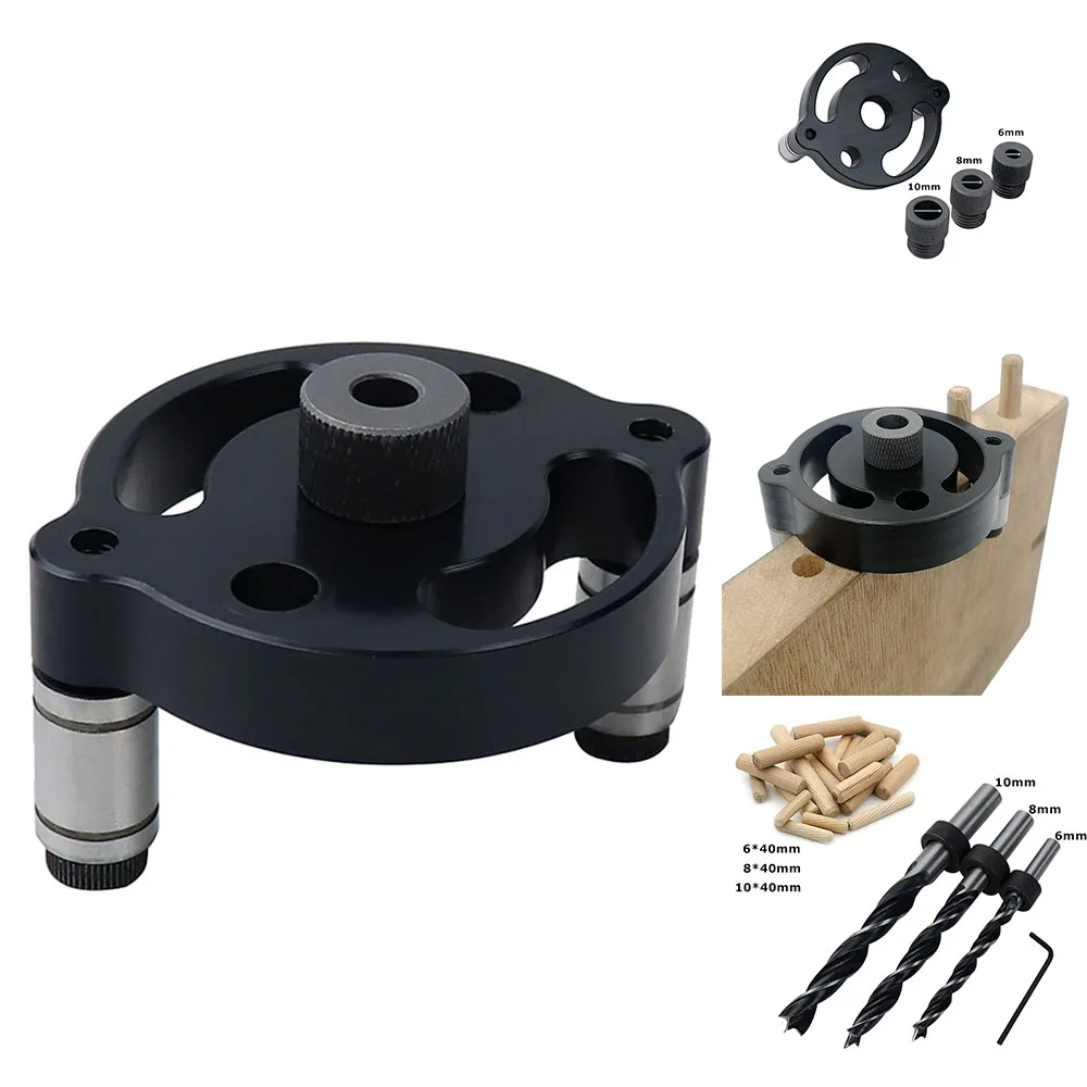 Вертикальный карман отверстие джиг 6/8/10 мм деревянные Линг самостоятельно