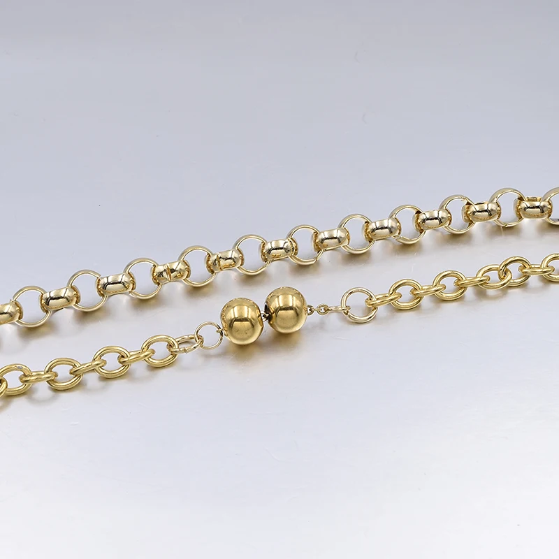 Крутая цепочка CHIMDOU золотого цвета Круглый браслет для мужчин новый стиль