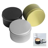 16pcs 3 5oz candle jars with lid bulk round candle container tins empty storage box for diy salves skin care beauty samples