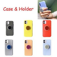 candy color rubber silicone case for iphone x 7 xs max 11 pro max phone soft cover case for iphone 8 bling holder hotsale