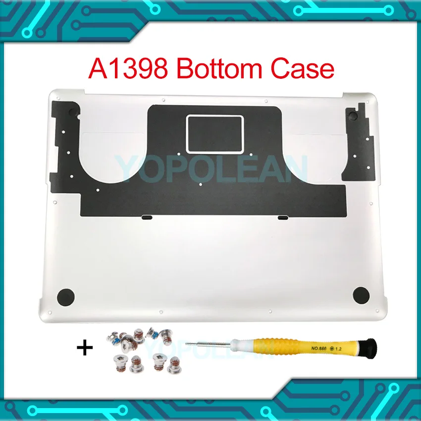 Новый Нижний Базовый чехол Нижняя крышка для MacBook Pro Retina 15 дюймов A1398 2013 2014 2015 год |
