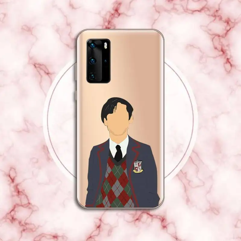 

Fundas Umbrella Academy Phone Case Transparent for Huawei P20 P30 P40 honor 8 10i P smart 2019 Samsung A71 A21S S10 20 plus