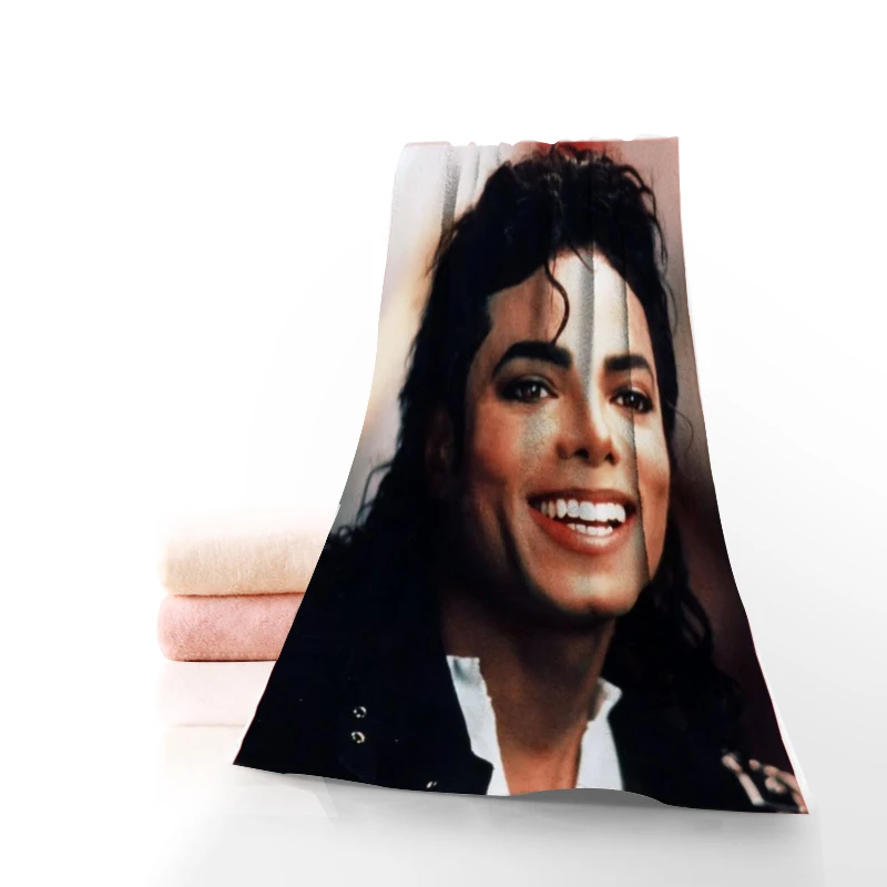 Новое полотенце Майкла Джексона многоцветное пляжное банное из микрофибры