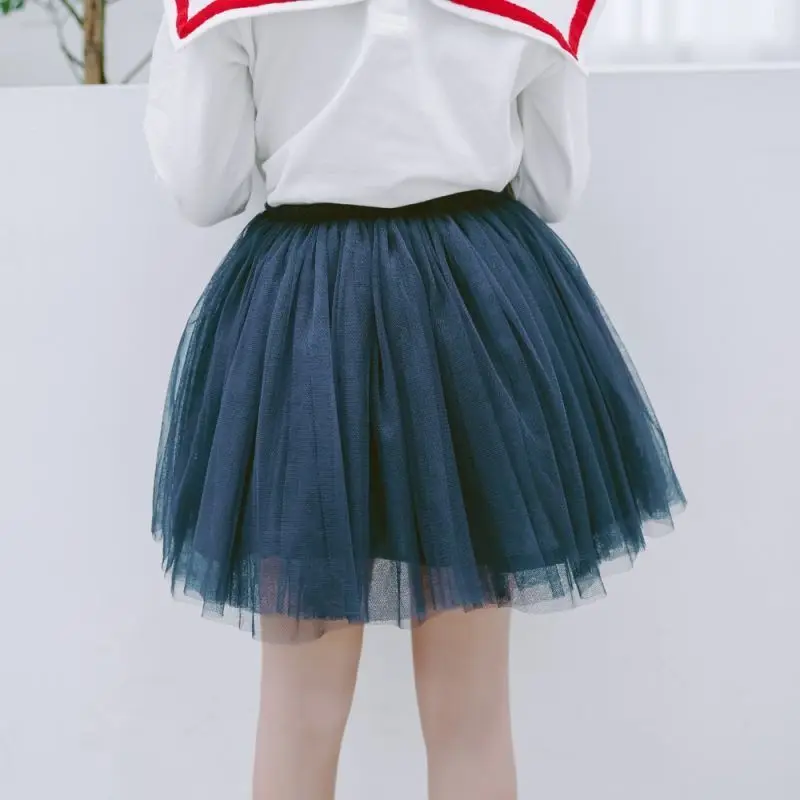 Розовая новая юбка-пачка для маленьких девочек юбка-балерина пышная детская