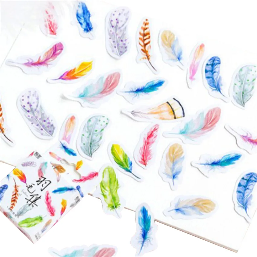 45 шт./коркор. милый дневник с различными животными растениями цветами