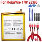 3,7 в 2500 мАч 178122390 Втч 178122390 Сменный аккумулятор для MobiWire перезаряжаемый новый полимерный литий-ионный аккумулятор + USB кабель