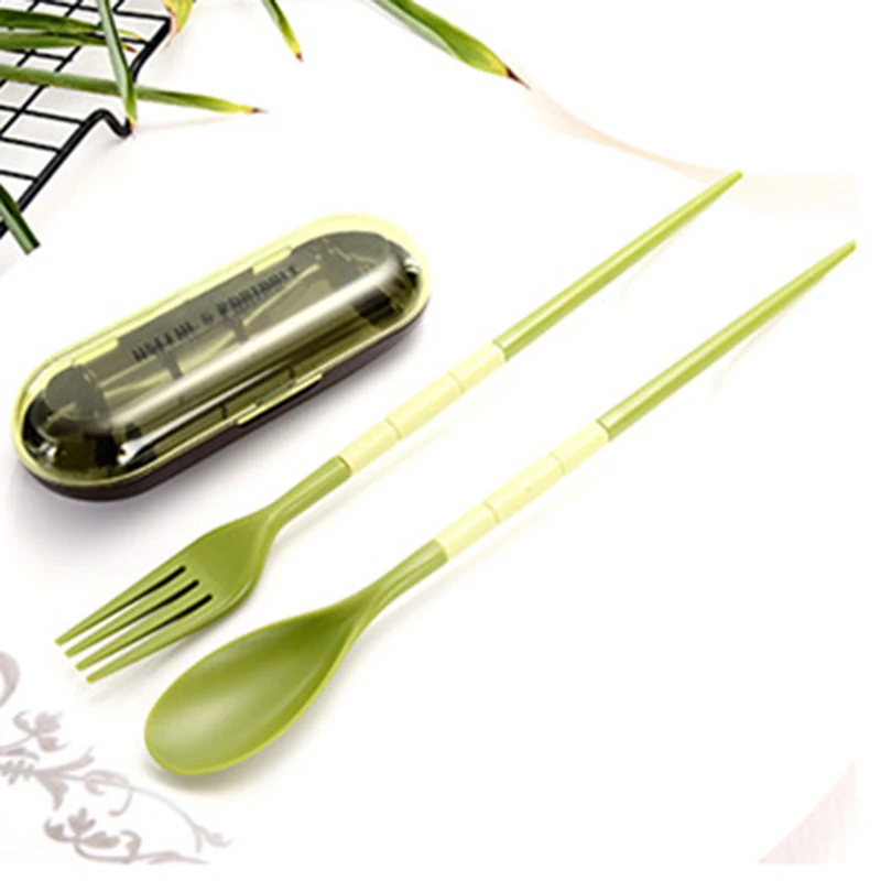 

3 шт. пластиковые складные столовые приборы