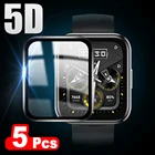 Защитная пленка из мягкого стекловолокна 5D для Realme Watch 2 Pro, Защита экрана для смарт-часов Realme Watch 2