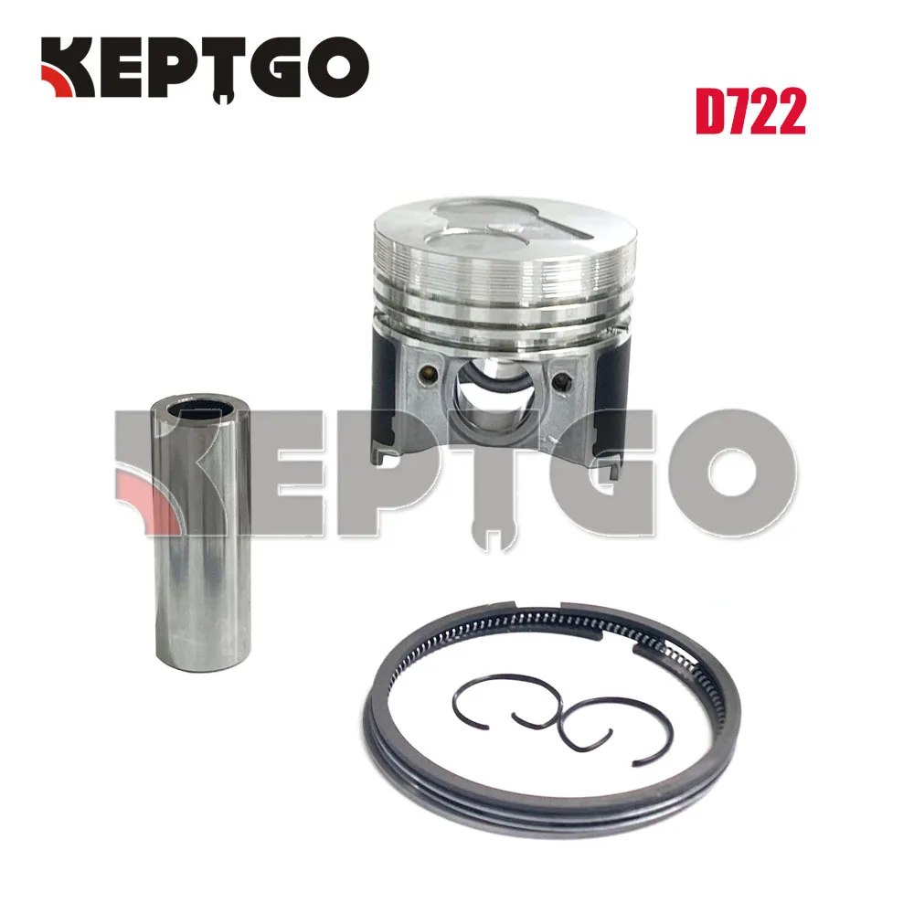 НОВЫЙ ПОРШЕНЬ D722 + комплект колец для двигателя Kubota | Строительство и ремонт