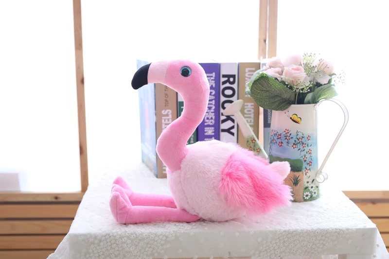 45 см милая плюшевая игрушка в виде фламинго мягкая украшение для дома подарок