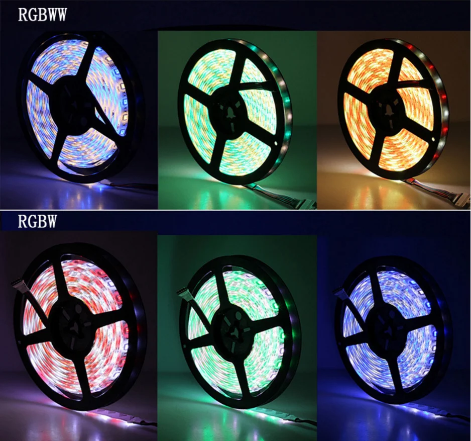 DC12V 5050 LED strip light RGB/RGBW/RGBWW/White/Warm Withe/Green/Blue Led Flexible Strip Festival Decorating | Лампы и освещение
