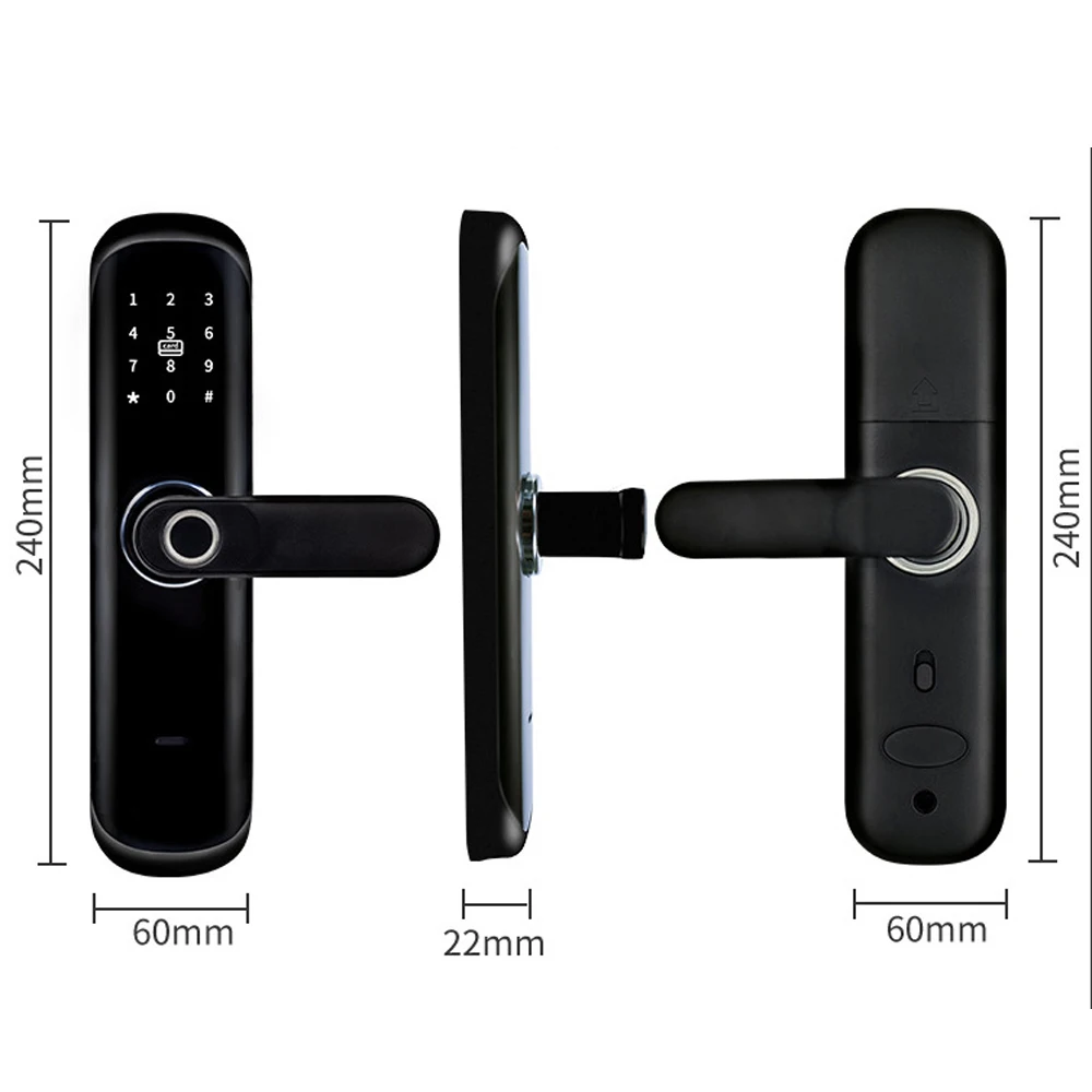 Bluetooth TTLOCK приложение 13 56 МГц RFID карта биометрический отпечаток пальца