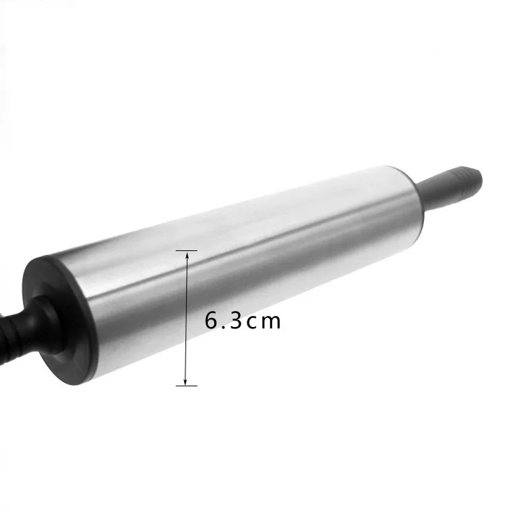 Вертлюги Из Нержавеющей Стали штифт антипригарный тесто ролик для выпечки пиццы