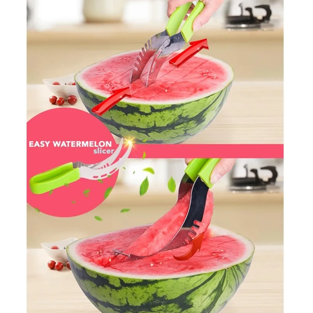 Лопатка из нержавеющей стали для резки арбуза нож фруктов и мороженого лопатка