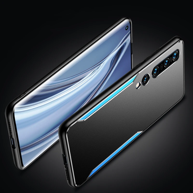 

Luxury Metal Case For Redmi K30 Pro Mi 10 Pro Ultra-thin Matte Shell Shockproof Protective Mobile Phone Case Cover Mi 10
