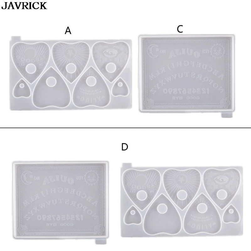Готическая доска для поделок искусственная смола форма Ouija с отверстием