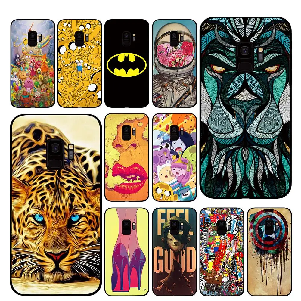 patterned For Samsung Galaxy S10 S10E S8 Plus S6 S7 Edge S9 S10e Note 8 9 Phone cases | Мобильные телефоны и аксессуары