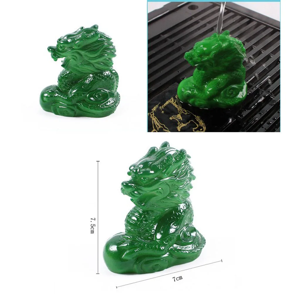 Китайский чай меняющий цвет дракон полимерный поднос для чая украшение