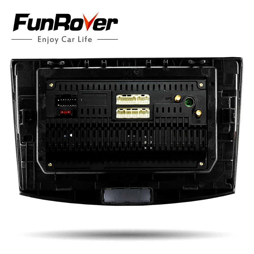 Funrover 2.5D+IPS DSP 2G + 32G Android 9 0 4G NET RDS автомобильный радио мультимедиа видео плеер для