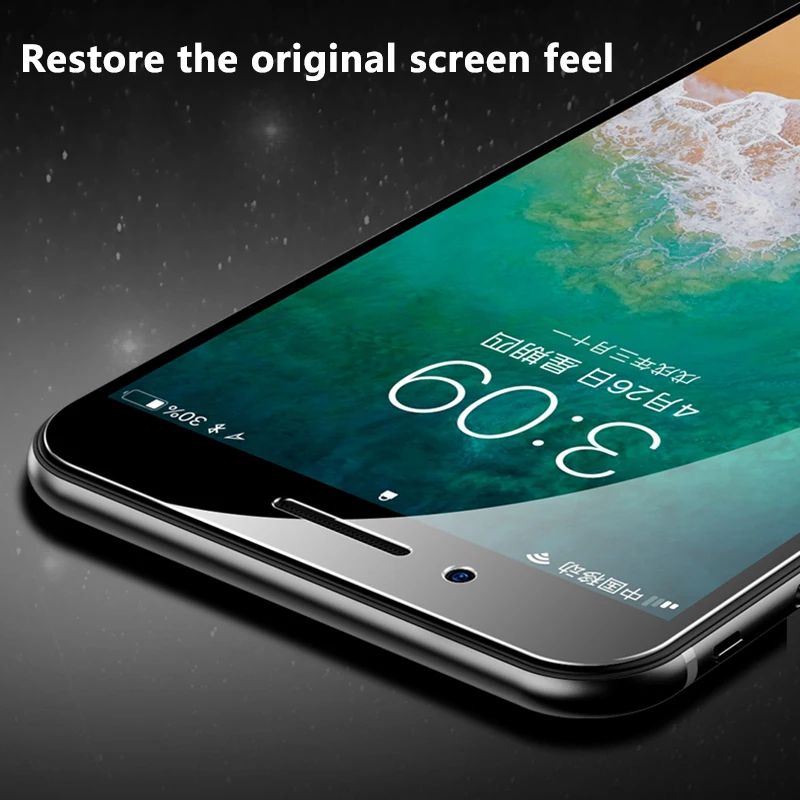 Для iphone 12 mini 12Pro Max 11 XR XS X 5 5S SE 6 6S 7 8plus полное покрытие Закаленное стекло Защитная