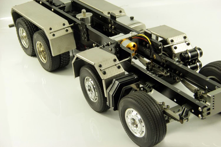 1/14 Tractor Trailer Flare Fender Stainless Steel Front Rear Mudguard Wheels Cover Mud Guard for RC Tamiya Trucks | Игрушки и хобби