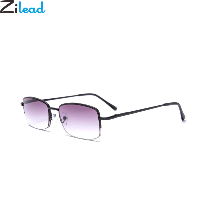 Zilead мужские деловые солнцезащитные очки для чтения с затенением из сплава