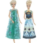 2 шт.компл. платье сказочной принцессы Свадебная вечеринка платье юбка Одежда для куклы Барби для маленьких девочек DIY аксессуары кукольный домик игрушки